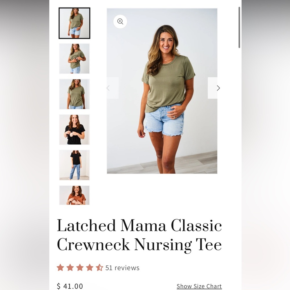 Nursing t shirt